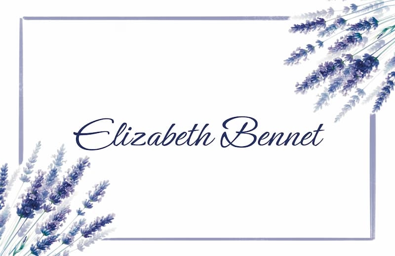 Variety of elegant event card designs with floral and abstract motifs for festive table decoration.