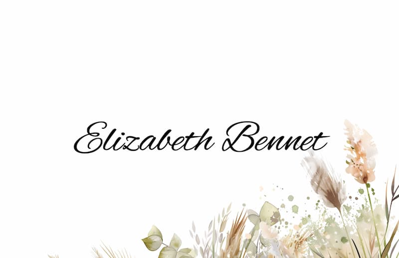 Variety of elegant event card designs with floral and abstract motifs for festive table decoration.